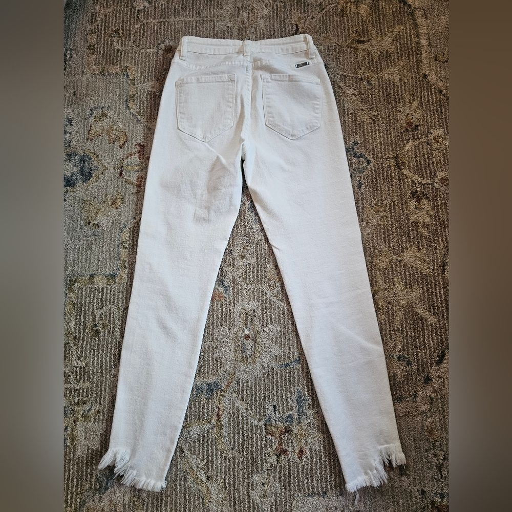 Kancan White Ankle Jeans, Perfect Condition Sz 26 With 26" Inseam